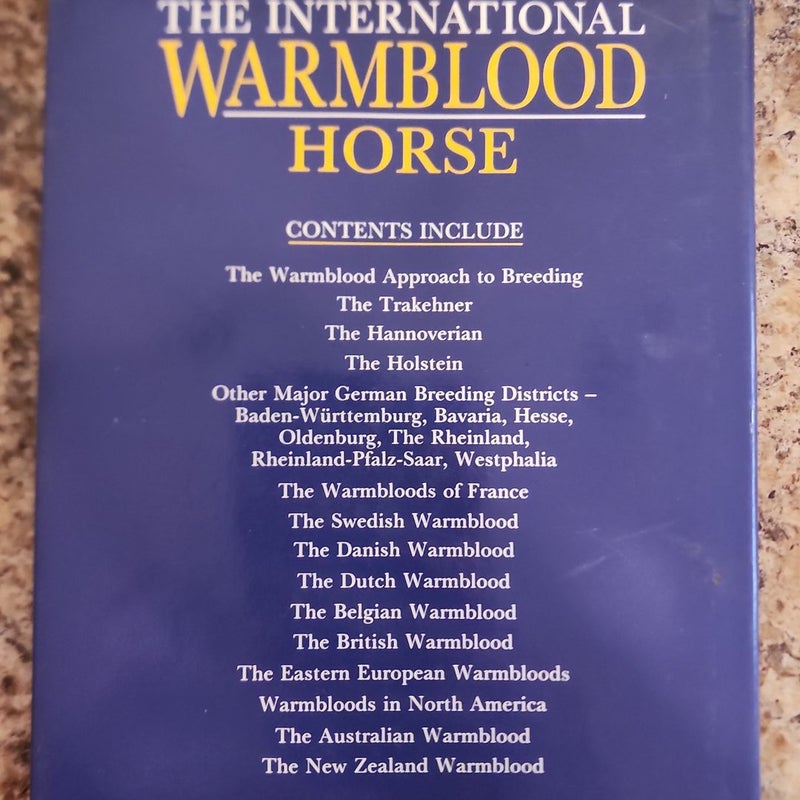 The International Warmblood Horse