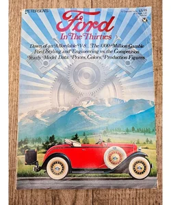 Ford in the Thirties Book Peterson’s 1976 Early Vintage Hot Rod