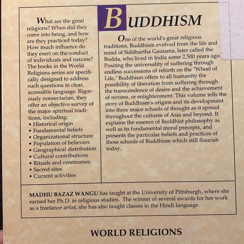 Buddhism vintage 1993 World Religions