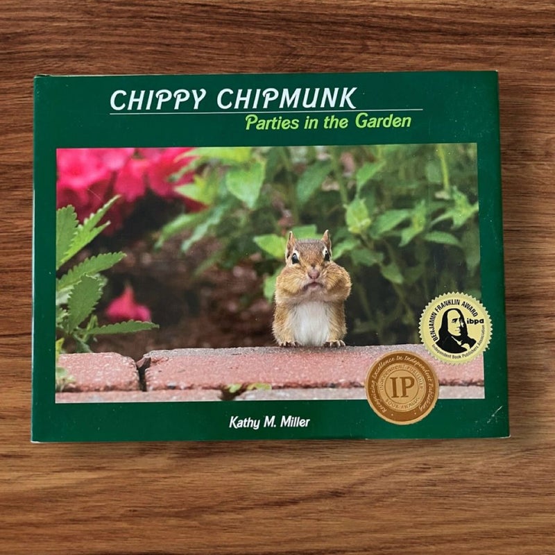 Chippy Chipmunk Parties in the Garden