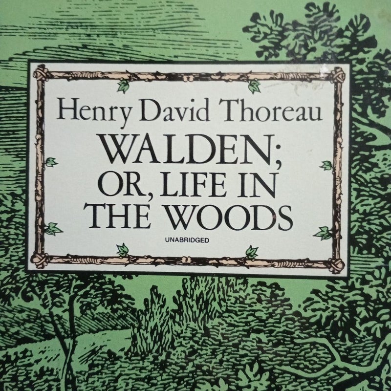 Walden - Or, Life in the Woods (Dover Thrift Edition)