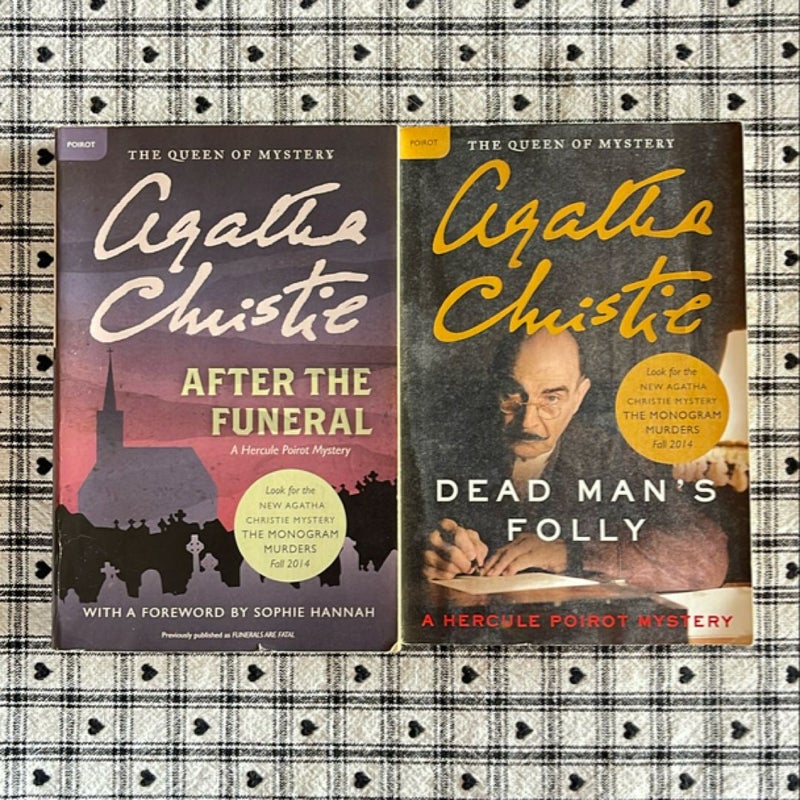 Agatha Christie BUNDLE | Death on the Nile| The Murder on the Links | After the Funeral |Dead Man’s Folly | At Bertram’s Hotel | The Monogram Murders