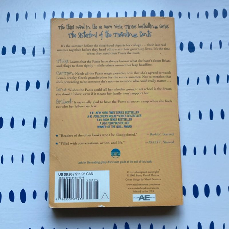 Girls in Pants: the Third Summer of the Sisterhood