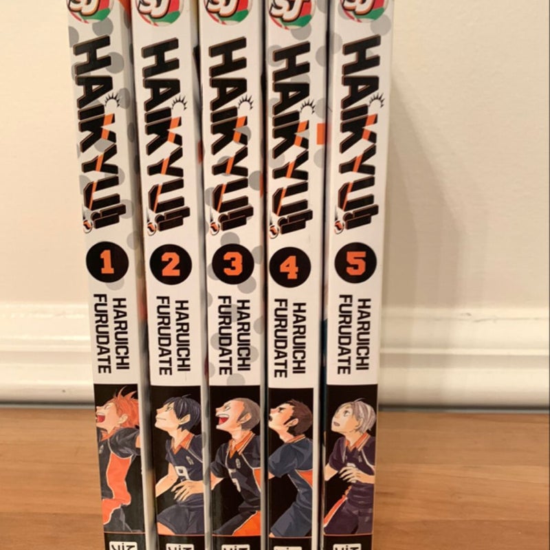 Haikyu!!, Vol. 1-5