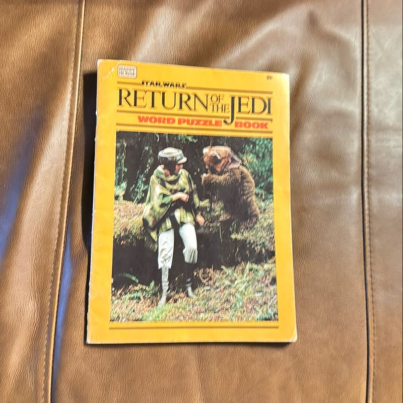 Star Wars Return of the Jedi Word Puzzle Book