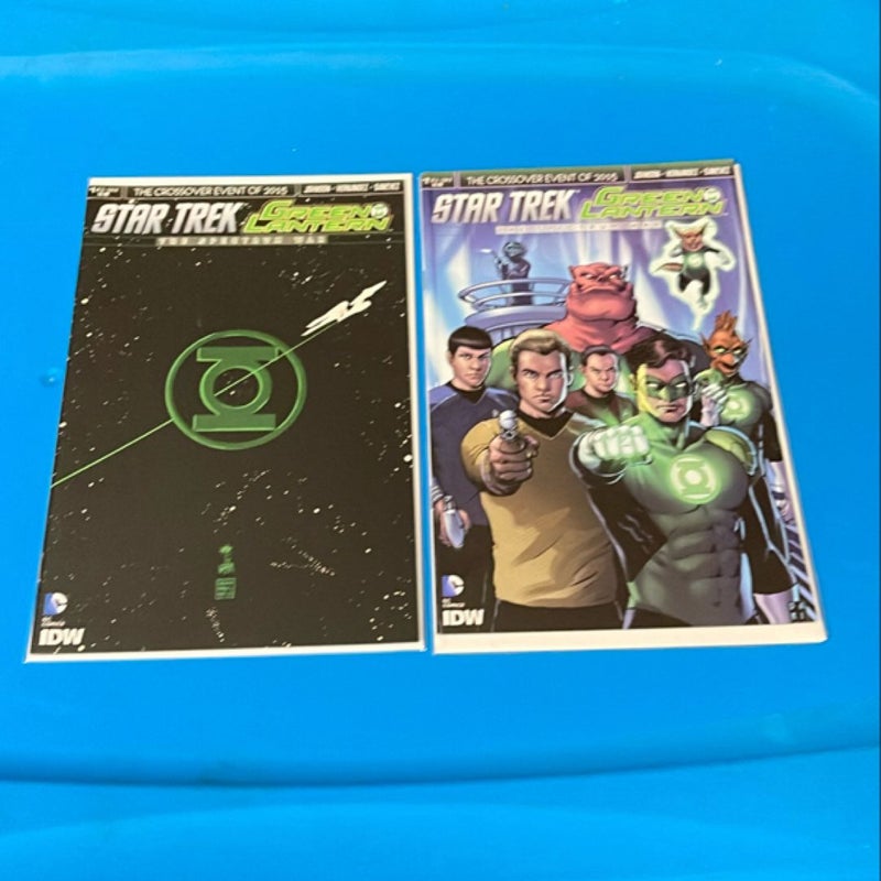 Star Trek/Green Lantern : Spectrum War (2015 IDW) Complete set #1-6