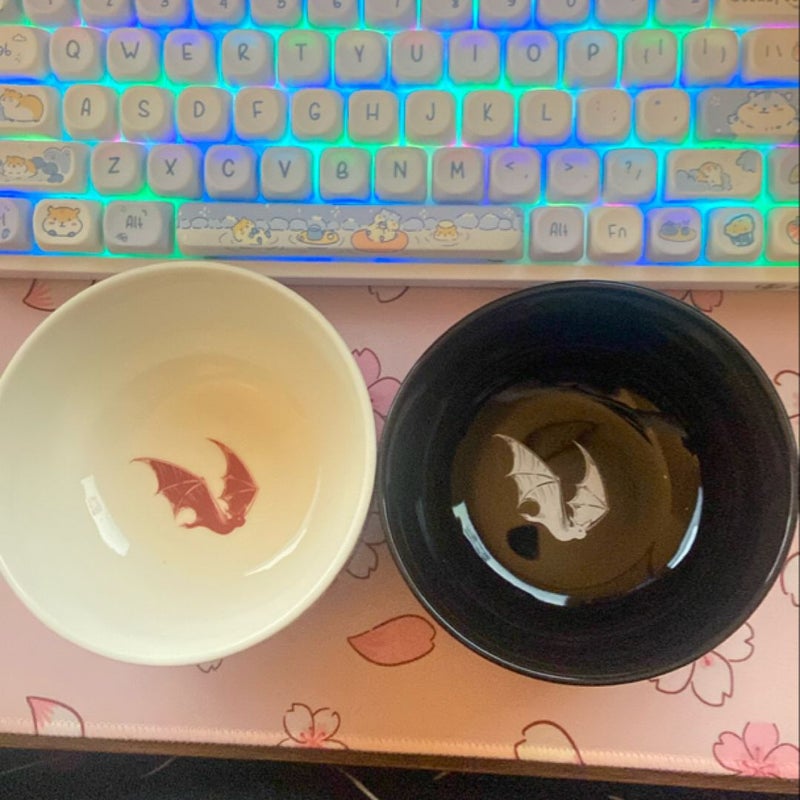 Looking Out & Looking In snack bowls