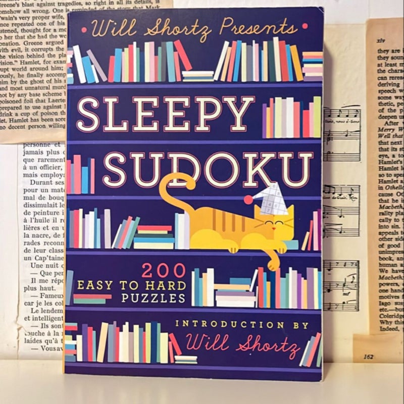 Will Shortz Presents Sleepy Sudoku