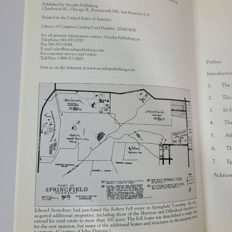 Whitemarsh Hall the Estate of Edward T Stotesbury