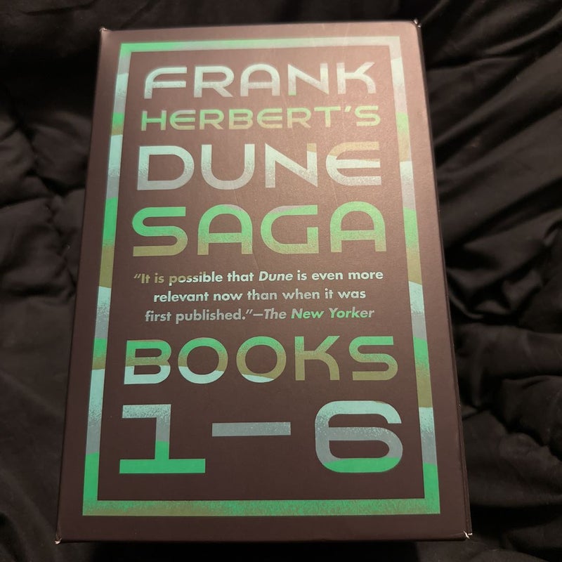 Frank Herbert's Dune Saga 6-Book Boxed Set
