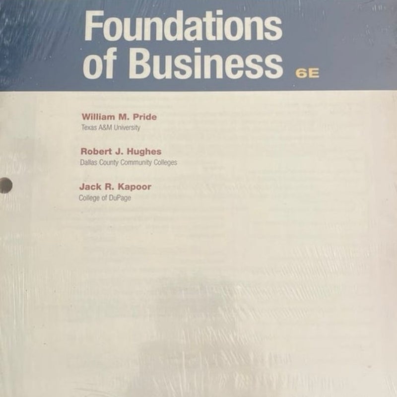 Bundle: Foundations of Business, Loose-Leaf Version, 6th + MindTap Introduction to Business, 1 Term (6 Months) Printed Access Card