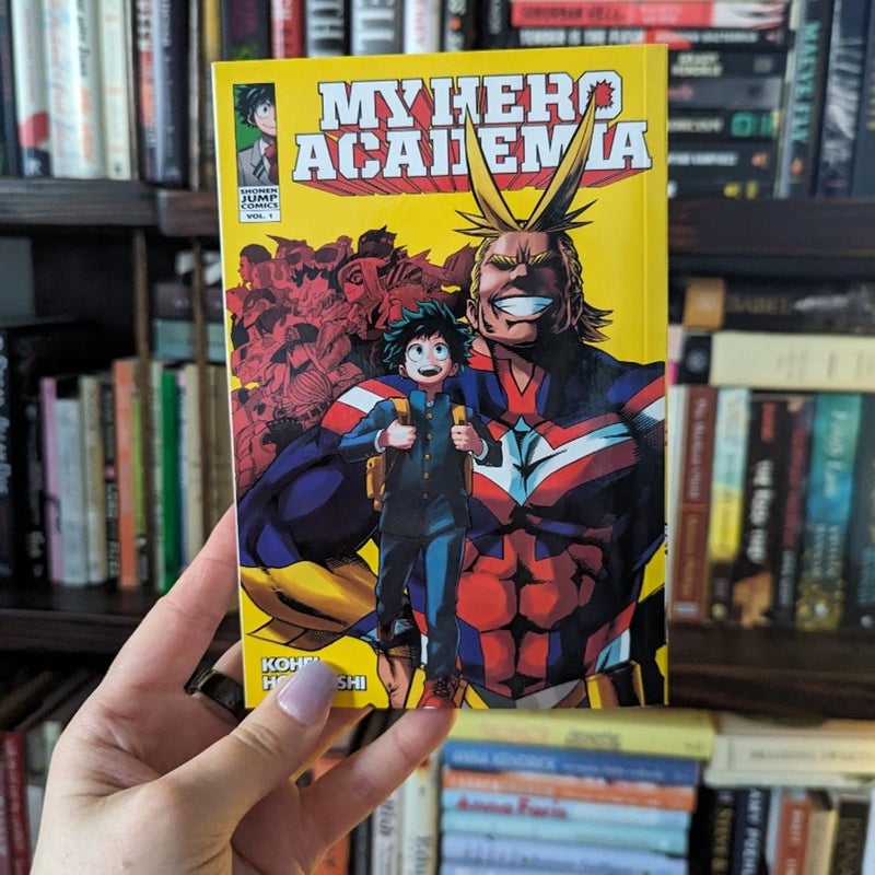 My Hero Academia, Vol. 1, 2, & 3