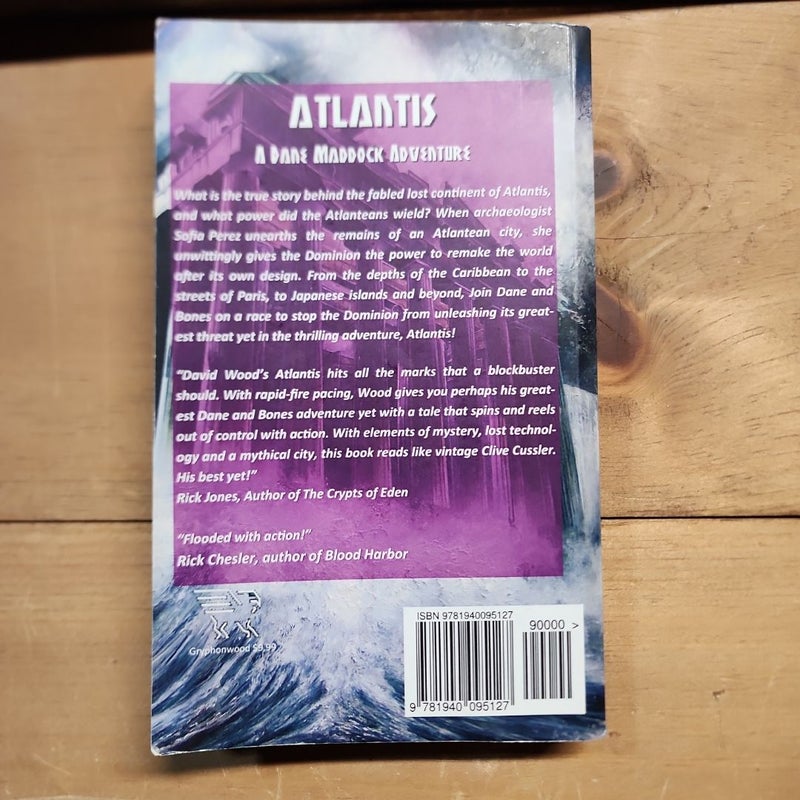 Atlantis- a Dane Maddock Adventure