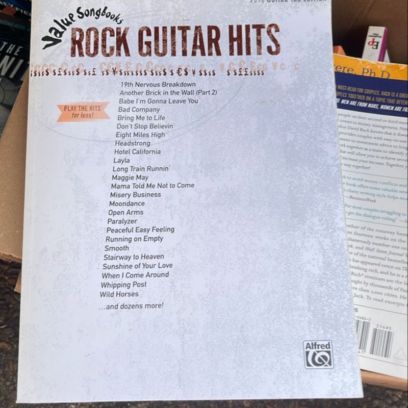 Value Songbooks -- Rock Guitar