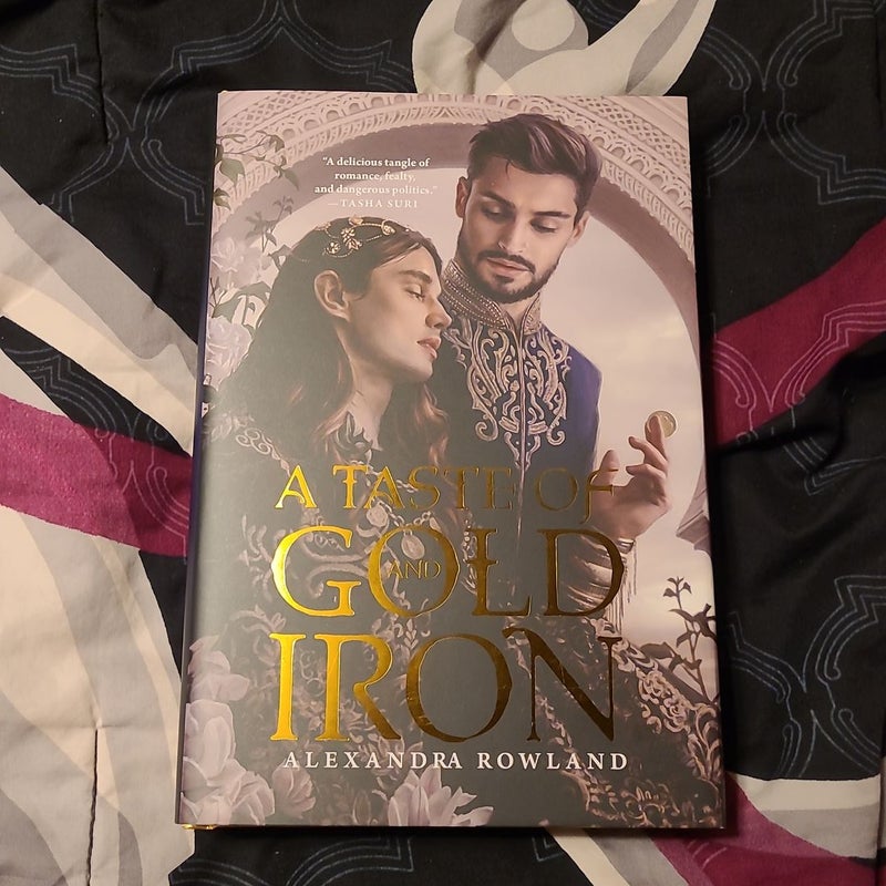 A Taste of Gold and Iron Bookish Box Edition 