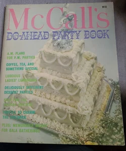 McCall's Do-Ahead Party Book