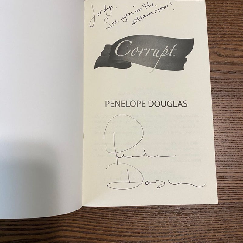 OOP Devils Night Series - Signed by Penelope Douglas, Paperback