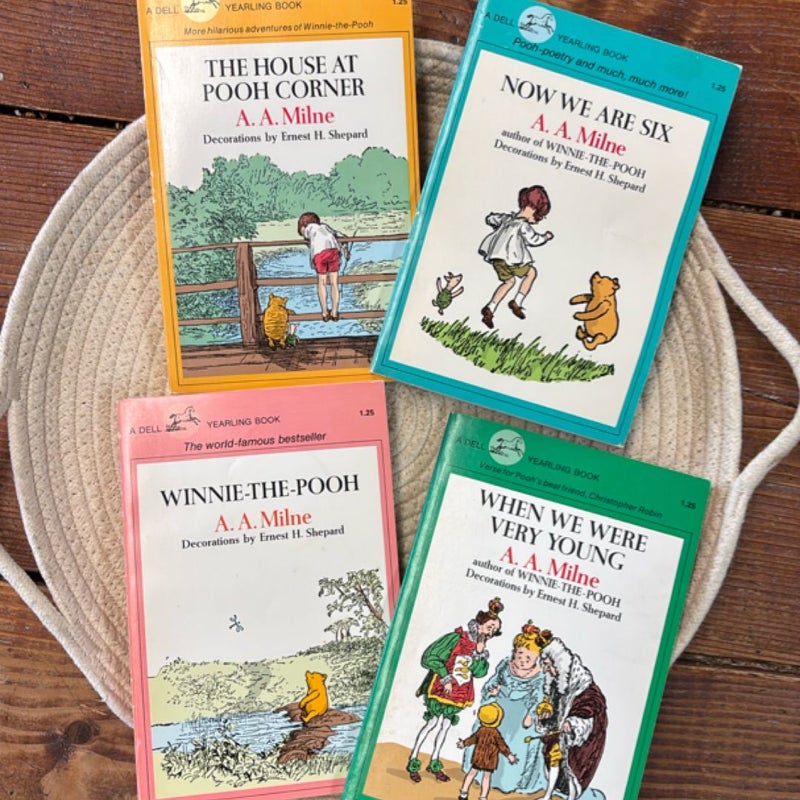 A. A. Milne Book Bundle Vintage 1950’s