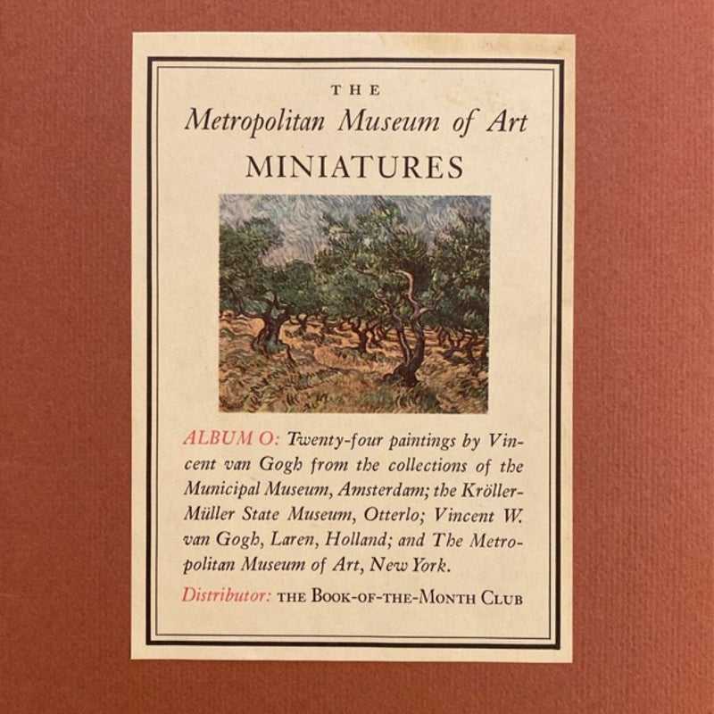Vintage 1949-1951 The Metropolitan Museum of Art Miniatures Album Books