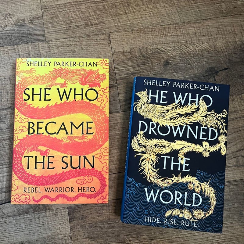 She Who Became The Sun & He Who Drawned The World exclusive edition