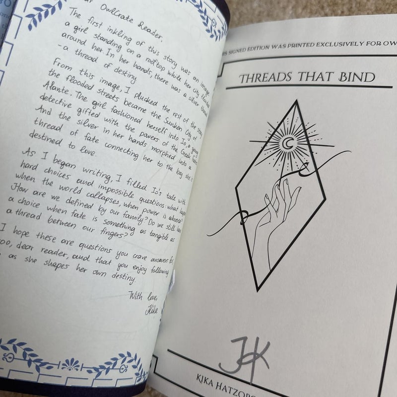 Threads That Bind - OwlCrate Exclusive 