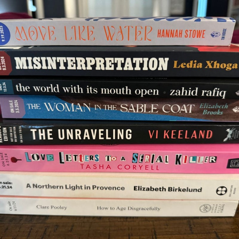 Advance reader copy lot