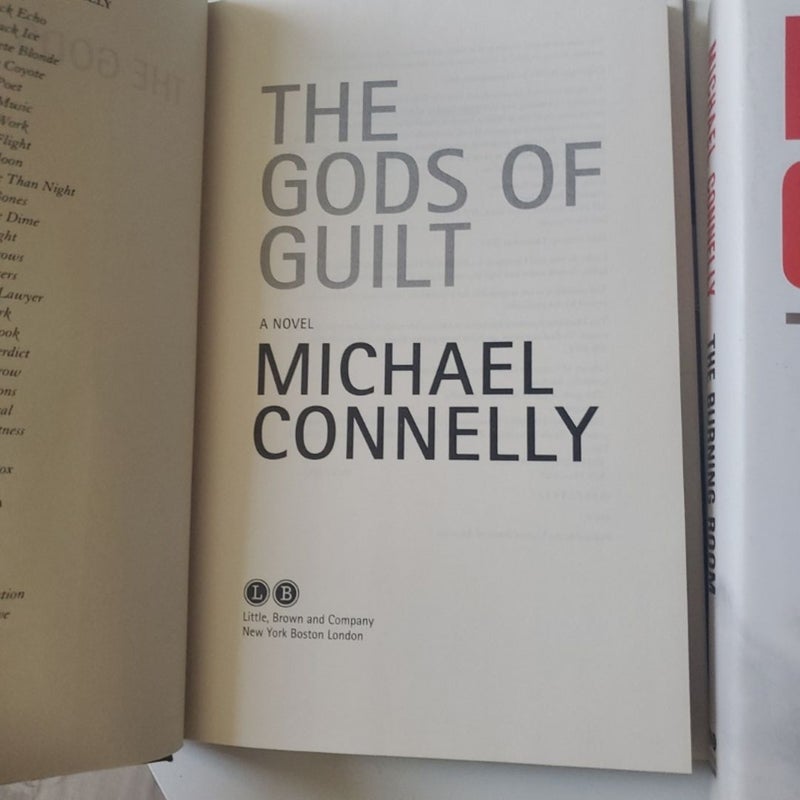 Michael conelly book lot of 3