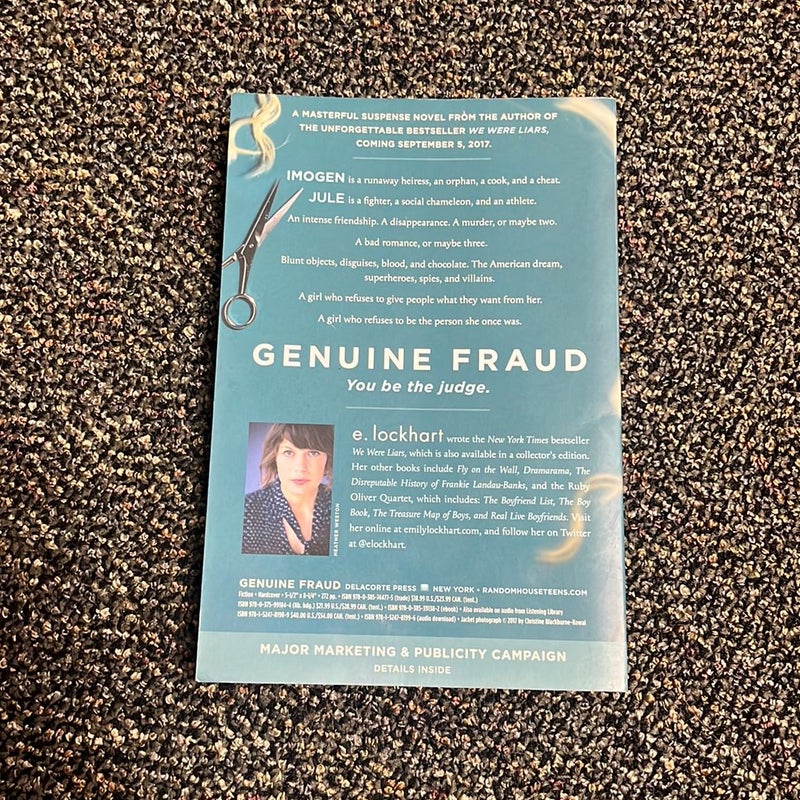 Genuine Fraud (arc) 
