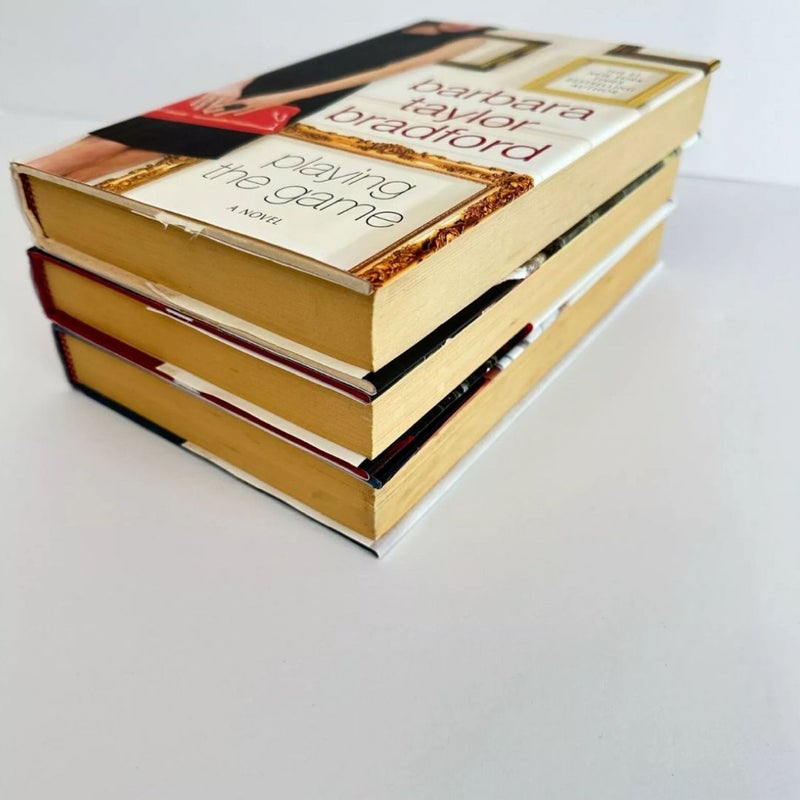 Barbara Taylor Bradford Book Bundle, 3 Books, Stand Alone Novels