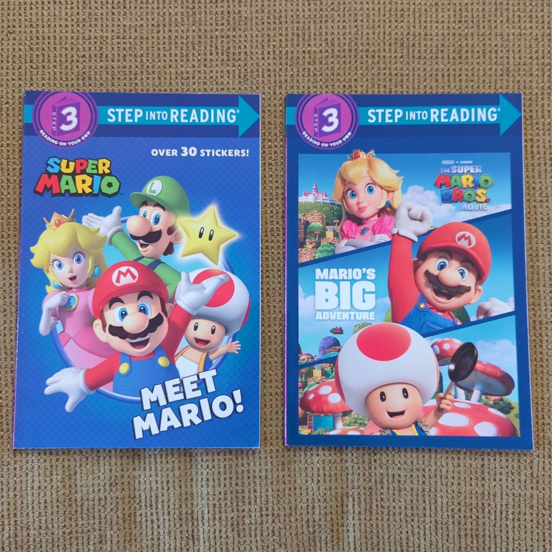 2BookBundle! Meet Mario! (Nintendo®) & Mario's Big Adventure 