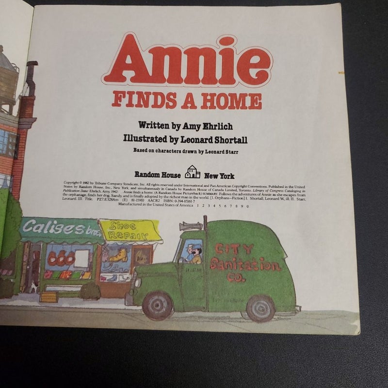 Annie Finds a Home