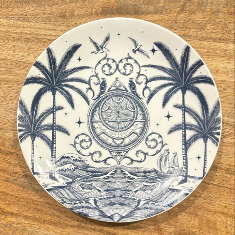 Adventures of Amina Al-Sirafi Plate Fairyloot Exclusive