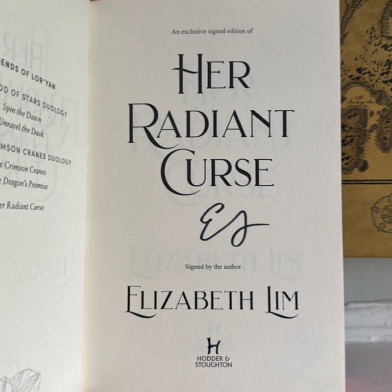 Her Radiant Curse: Signed Waterstones Edition
