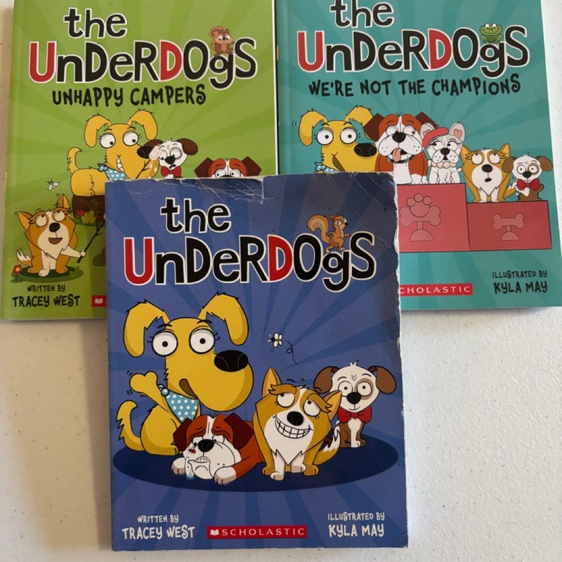 The Underdogs 3 book bundle 1,2 and 3