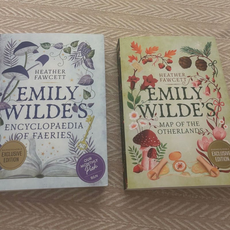 Emily Wilde’s book 1&2 bundle (Encyclopeadia of Faeries & Map of the Otherlands)
