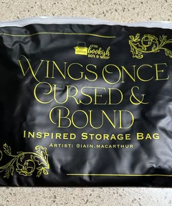 Wings Once Cursed and Bound Storage Bag 