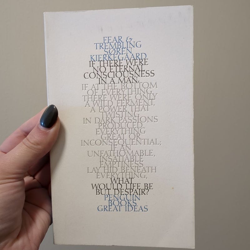 Fear and Trembling