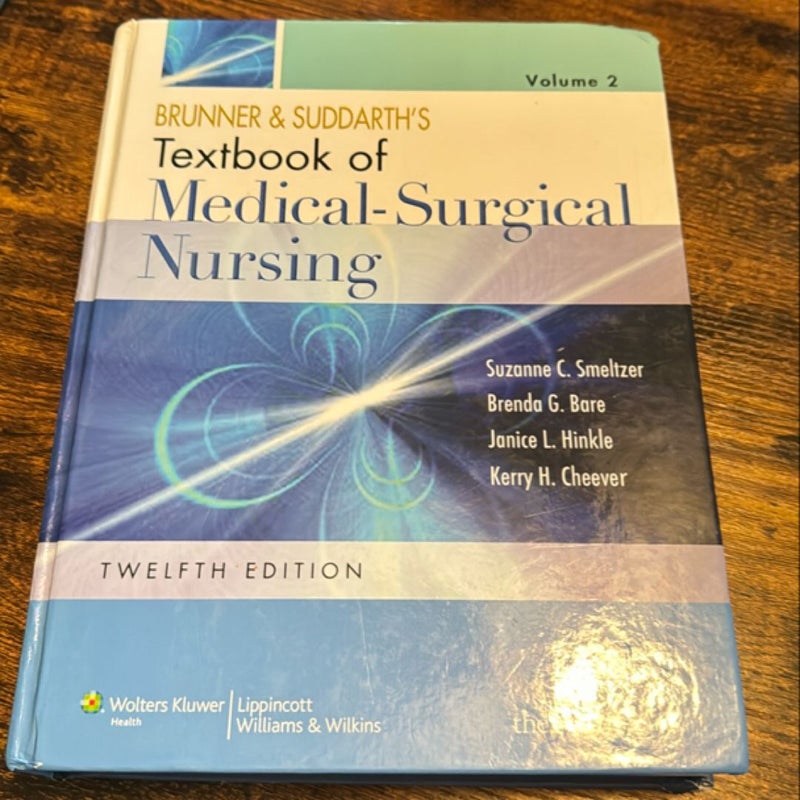 Textbook of Medical-Surgical Nursing