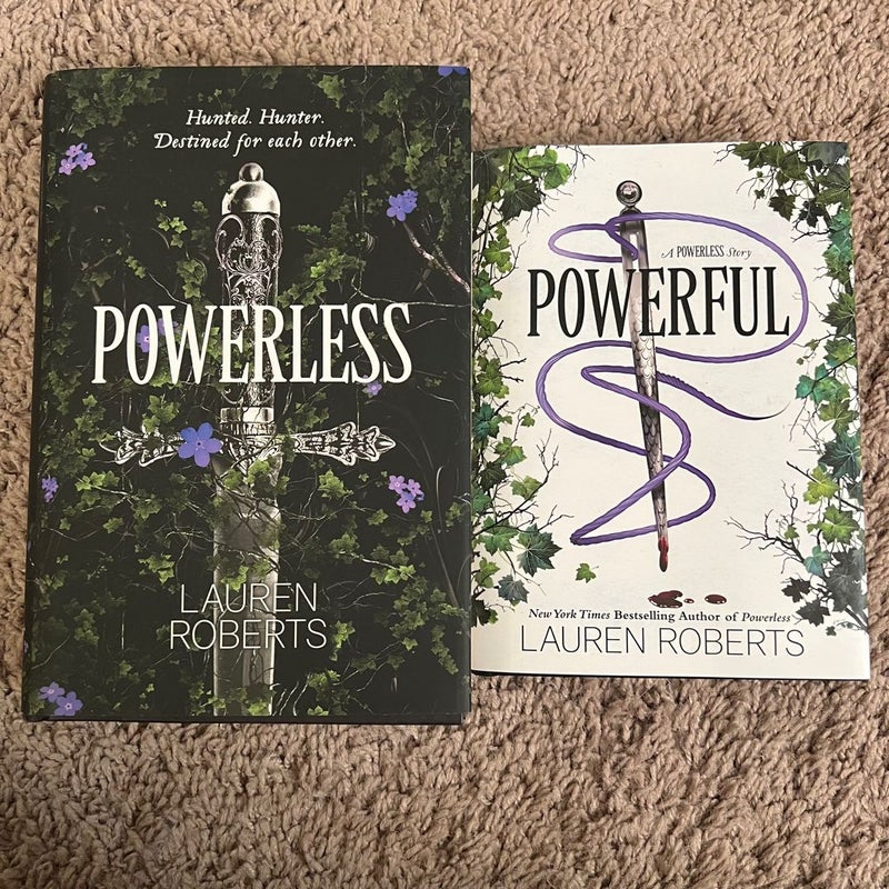 *SIGNED* Powerless /Powerful Bundle by Lauren Roberts