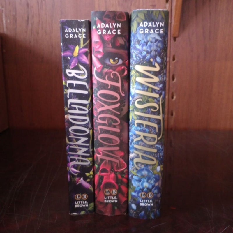 Belladonna, Foxglove, and Wisteria books ( 1 - 3 )