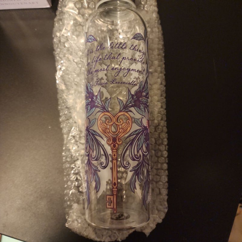 The darkness within us Fairyloot waterbottle