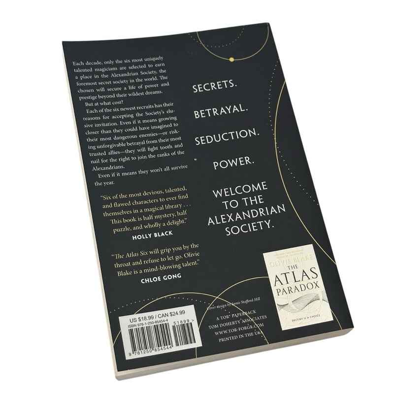 The Atlas Six By Olivia Blake