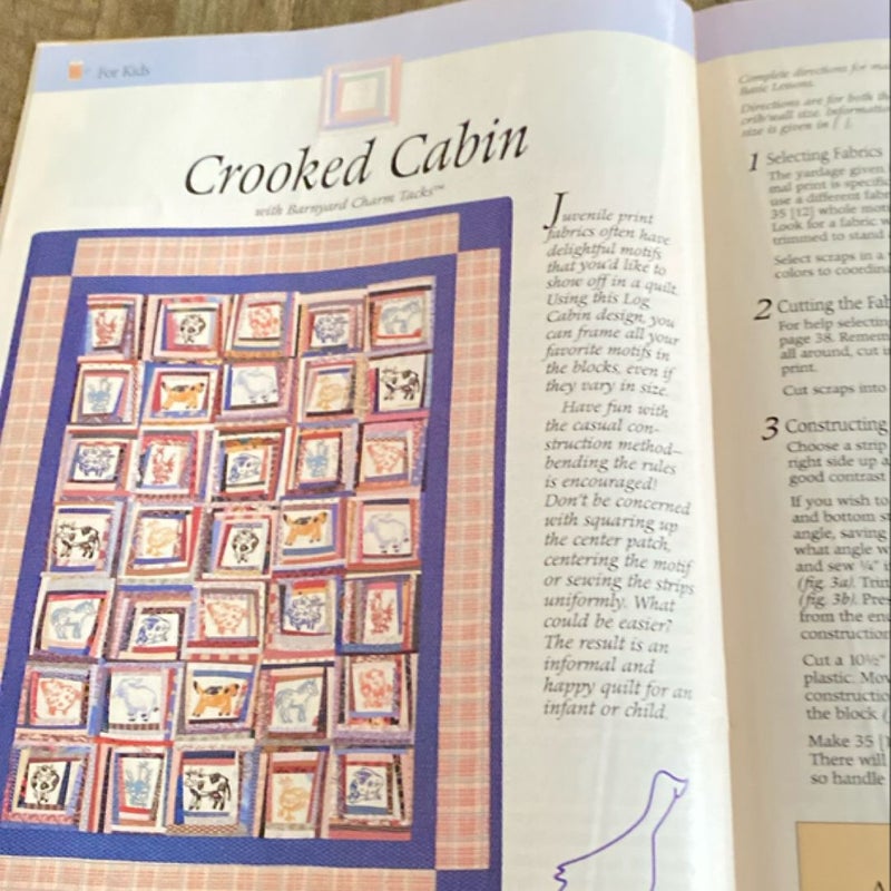 Quiltmaker, magazine, Vol 15, No 2, Mar/April 1996 