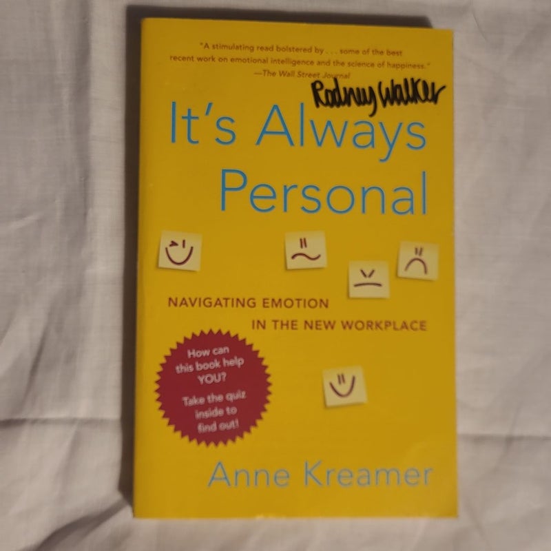 It's Always Personal