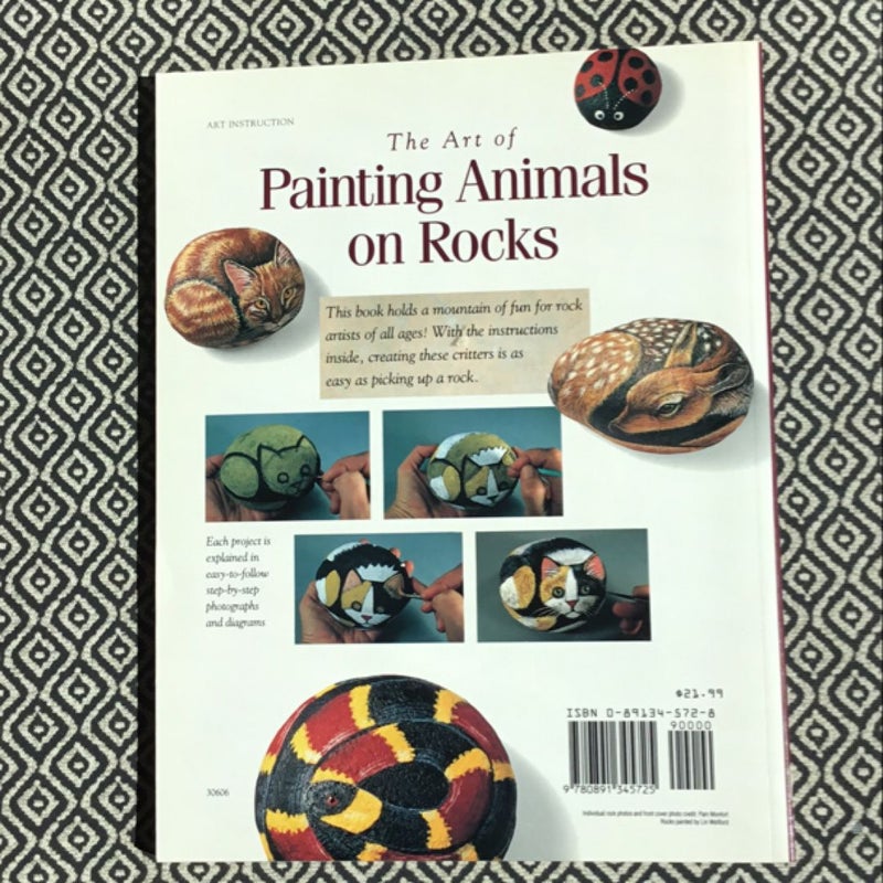 Art of Painting Animals on Rocks