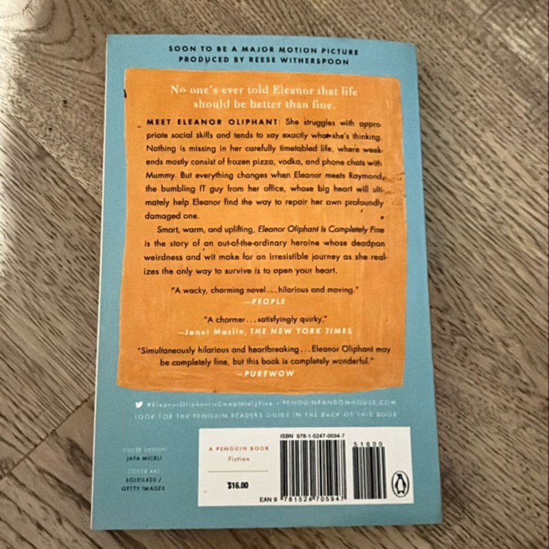 Eleanor Oliphant is completely fine