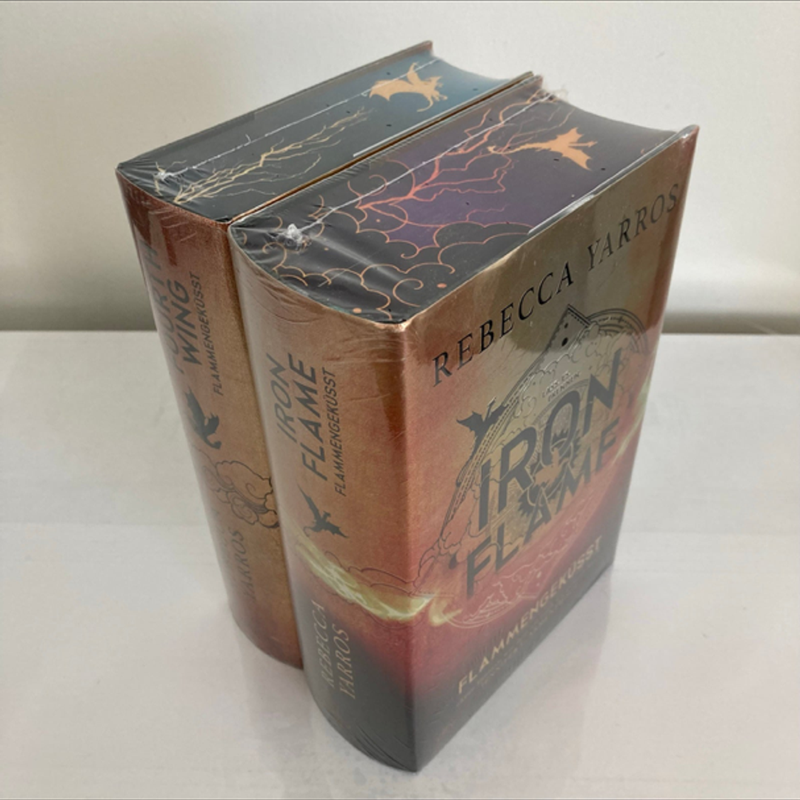 Fourth Wing and Iron Flame GERMAN Editions Brand New by