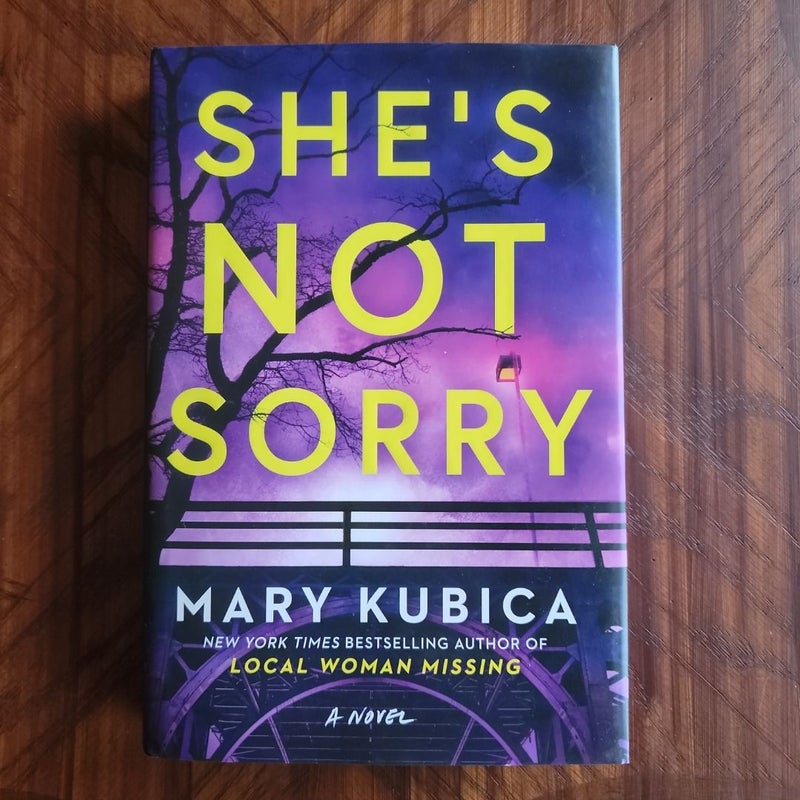 She's Not Sorry (signed)
