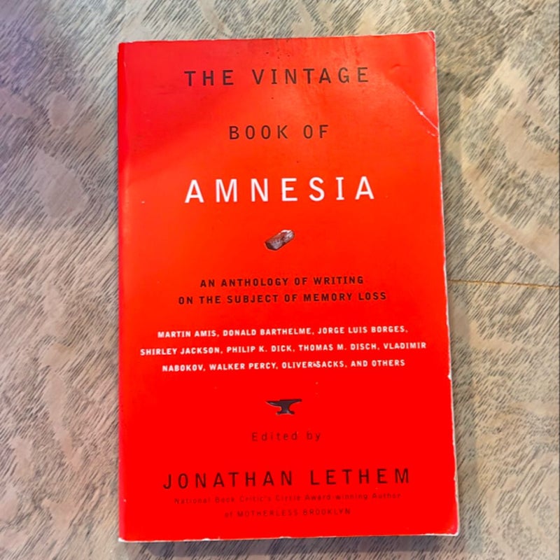 The Vintage Book of Amnesia