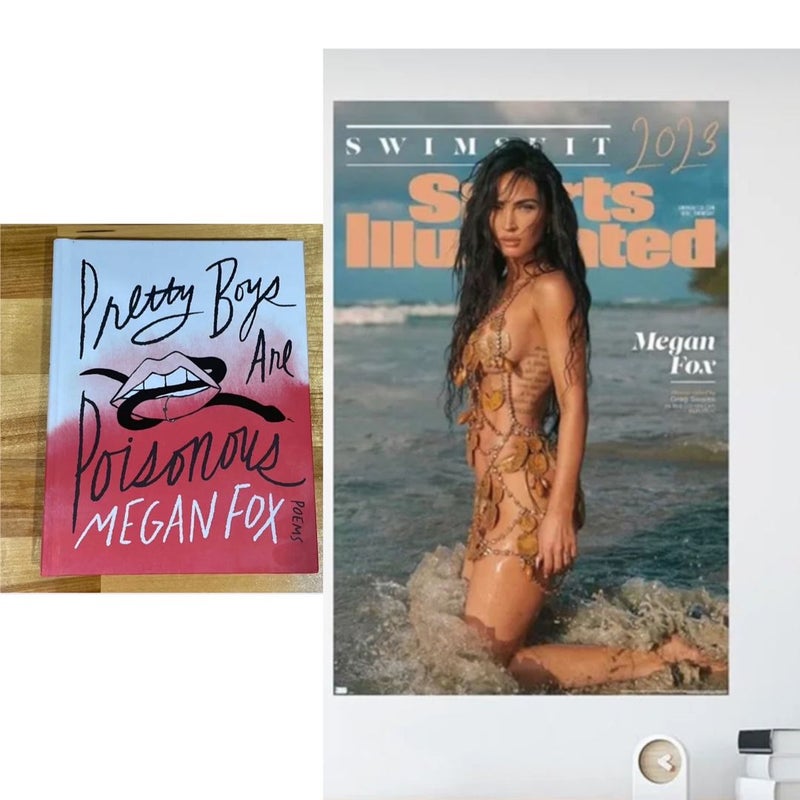 Pretty Boys Are Poisonous w/ 2023 Megan Fox Wall Poster